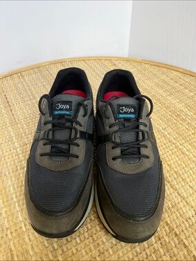 Joya Tony II Sneakers dark blue anthracite Leather Mesh upper Orthopedic Men 10